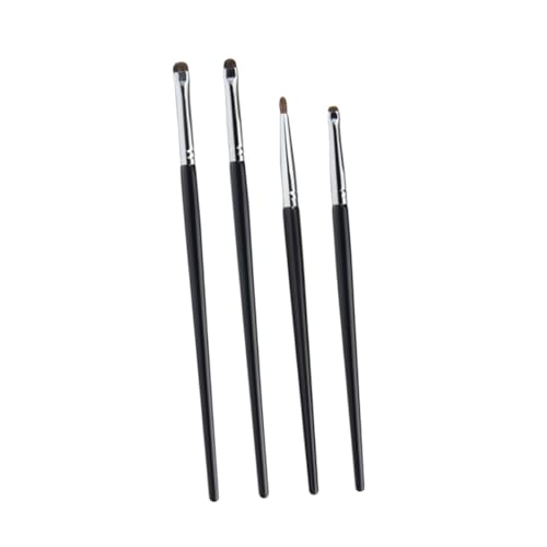 VALICLUD 4 Piezas Pinceles de Maquillaje Ojos de Aplicación de Eyeliner Herramientas de Maquillaje y Portátiles Personal