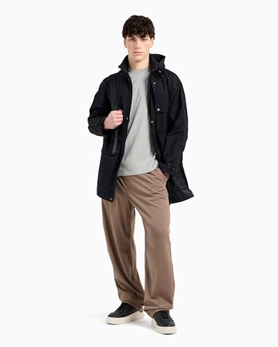 Armani Exchange Men's Stretch Trench Coat