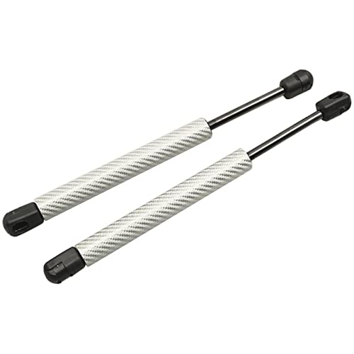 DZSQHDSAF Compatible Amortiguador Resorte Gas Maletero Trasero Coche Puntales Gas para Opel para Astra 1993-2001 280MM Muelle neumático(Plata)