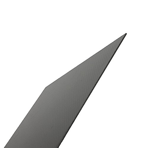 EsportsMJJ 200X300X2mm Pannello in Fibra di Carbonio Lastra