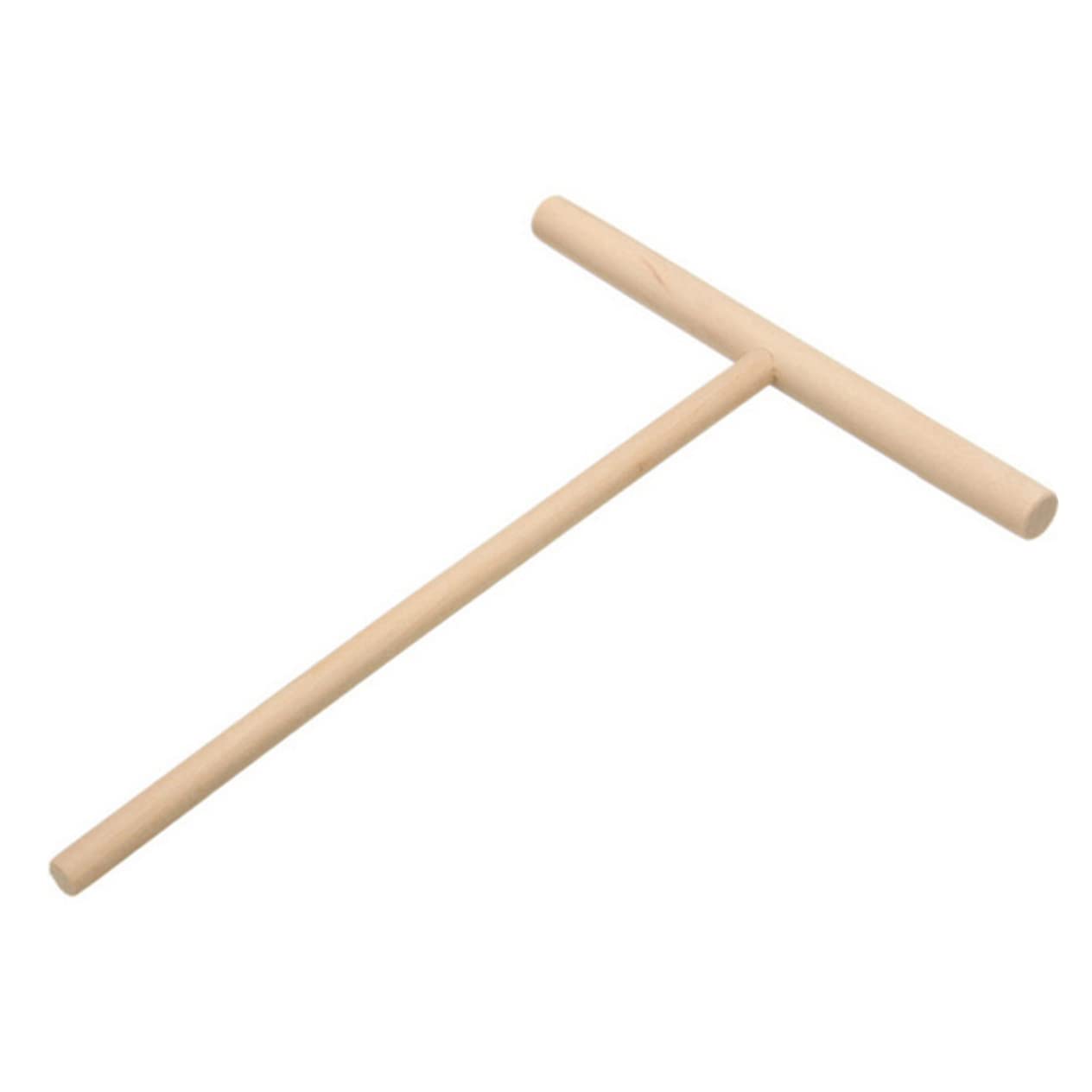 TIDTALEO Wooden Crepe Pancake Spreader Tool Dough Distributor for Spreading Essential Kitchen Utensil for Thin Crepes and Pancakes Wooden Design