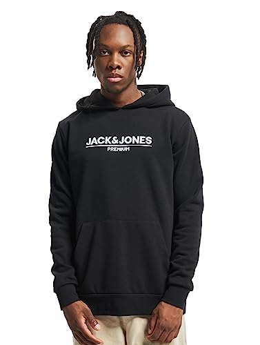 Sweat-shirt Blajadon Jack & Jones homme noir et blanc résistant taille S