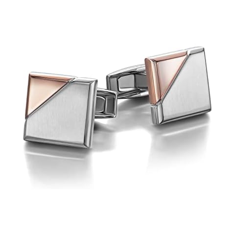 Colibri Equinox Satin Steel Cufflinks Cover