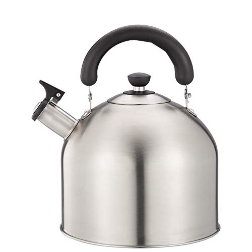 Théière siffleuse inox chirurgical pour des matins sereins en cuisine