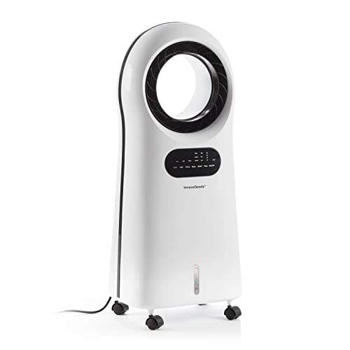 InnovaGoods® Climatizador portátil, humidificador, climatizador enfriador de aire, ventilador, sin...