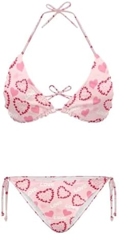 Conjunto de bikini de dos piezas para mujer, traje de baño de cin...