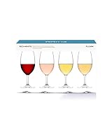 Plumm Outdoors Red/White Red/White Wine Glasses, Clear, PLUO6660RW