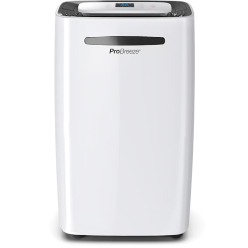 Pro Breeze Pro Breeze Luftentfeuchter mit App & WLAN, 20L in 24h Entfeuchtungsleistung - Luftentfeuchter elektrisch mit Wäschemodus, Feuchtigkeitssensor, Timer - Gegen Schimmel - Entfeuchter Dehumidifier
