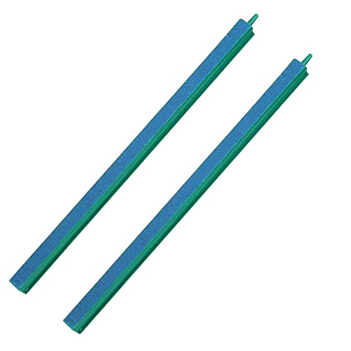 GZLCEU 2 Pcs Aquarium Air Stone, 41.6 cm Bulleur Aquarium Pierre pour Aquariums, Bassins, Marchés de Poissons, d'eau Douce ou d'eau Salée Bulleur Pierre