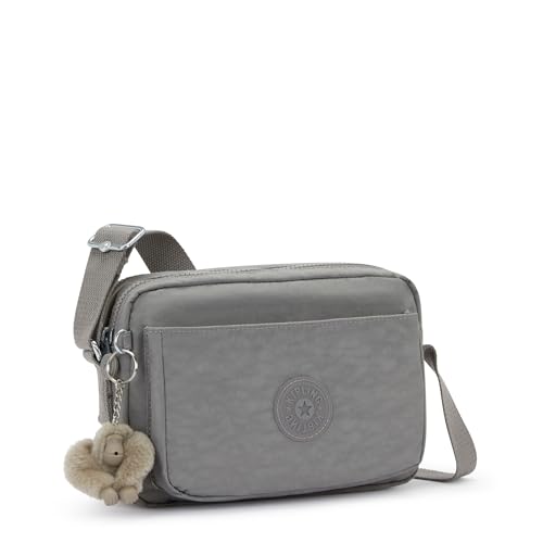 Image of Kipling Women's Abanu Medium Crossbody Bag, Lightweight, Adjustable Nylon Waist Pack with Multi-Compartment Zip Pockets