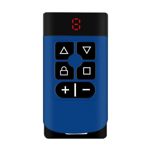 Mando a distancia para puerta de garaje - Llavero De 2 Pulgadas, Controlador Duplicador ABS, Puerta Eléctrica Multifrecuencia Y Control Remoto Para Puerta De Garaje Para Seguridad Doméstica Fácil