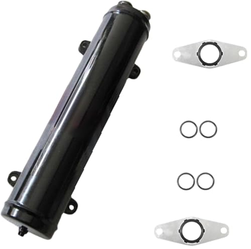 LSSOCH Oil Cooler With Gaskets Kit 3412857 3413091 3069677 3069678 109080 Compatible With Cummins Engine Models N14