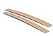 PZ 2 Coppia Listelli RINFORZATI Curvati in Legno di Faggio - Ricambio per Doga – 5,2 X 84 X 0,8/1 Cm