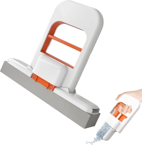 Image of Mini Self-Squeeze Mop | Multipurpose Sponge Cleaner for Desktop, Kitchen Slab, Car Interior, Glass & Office Desk Cleaning