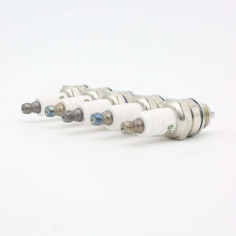 Pièces détachées 5 pièces 25cc 52cc 62cc tronçonneuse débroussailleuse bougie d'allumage for moteur 2 temps outils de Jardin rechange Ferramentas