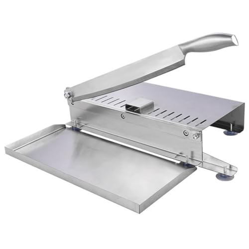 PRETYZOOM Electric Beef Jerky Slicer Meat Slicer for Home Use Stainless Steel Meat Cutter Machine Ribs Chopper