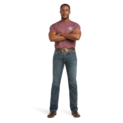 ARIAT Men's M5 Slim Fit Straight Leg Jean3