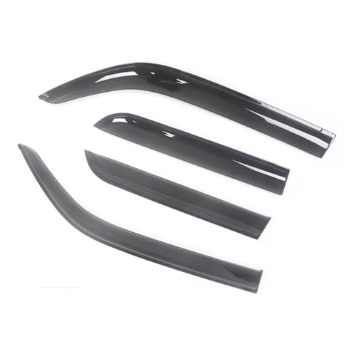 Visière de porte noire Kia Sedona déflecteurs de vent haut de gamme 2001-2005