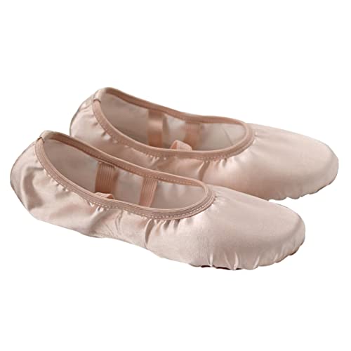 CALLARON Zapatos de Baile de Ballet Zapatillas de Deporte de Las Mujeres Zapatos de Baile para niñas Zapatillas de Ballet cómodas y Transpirables de Ballet Zapatilla de Ballet