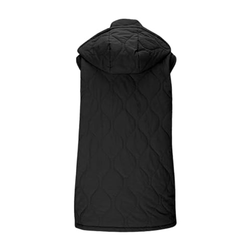 Chaleco de plumas largo para mujer ideal para paseos cotidianos en invierno 4