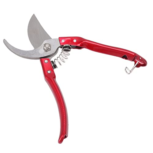 Tijeras para Uñas de Dedos de Animales, Recortadoras de Pezuñas de Cabra, Corte Preciso Multifuncional de Acero Inoxidable para Manitas de Cerdo (Rojo)