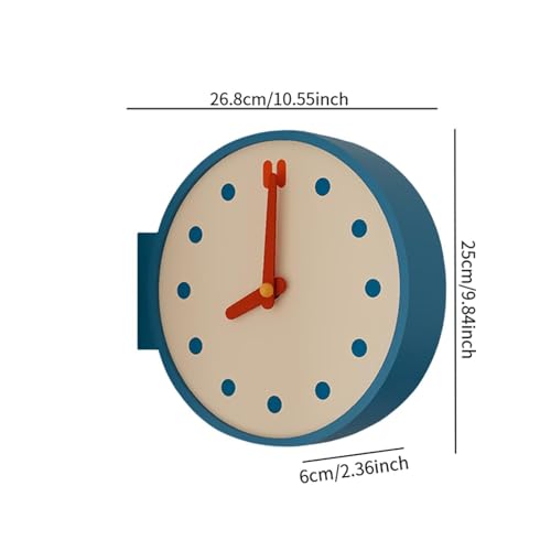 Horloge murale d'angle décorative pour sublimer votre salon - 4