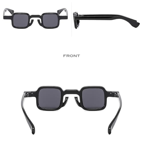 Lunettes de soleil carrées protégeant contre les reflets et UV - 4