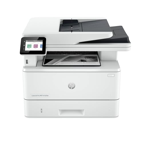 HP Impresora multifunción HP Laserjet Pro 4102fdn (Impresión Doble Cara Automática, Scanner, Fax, Red Gigabit Ethernet, USB 2.0, 1 Host USB,...