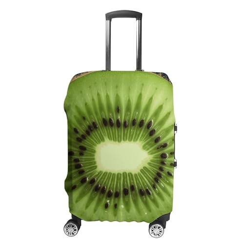Kiwi Slice Printed Luggage Cover Protector, Fits 18-32 Inch Luggage