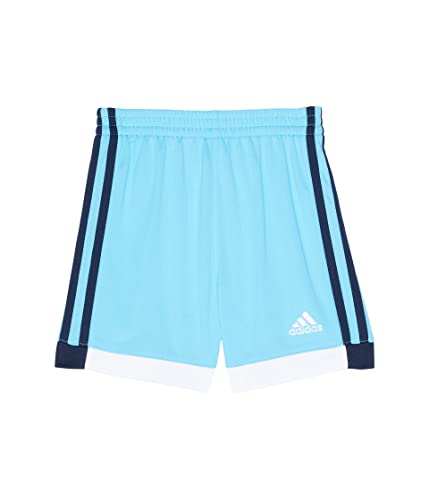 Short Adidas bleu azur avec ceinture élastique Winner Short ultra léger pour garçon