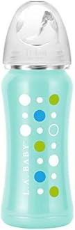 Ultimate Stainless Steel Baby Bottle 9oz Insulated Baby Bottle | Insulate Milk for 10+ Hours | Non-Toxic Food-Grade Stainless Steel & Food-Grade Silicone Slow Flow Nipple | Leak-Free Design - Green