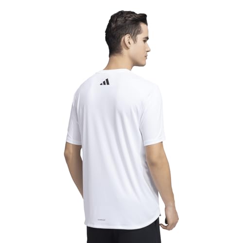 Image of adidas Men's Polyester Regular Fit T-Shirt
