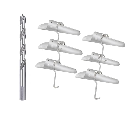 Maple Syrup Tree Tapping Kit - Includes Maple Syrup Spiles and Maple Tree Tapping Drill Bit for Tap - Stainless Steel Spiles with Bucket Hook - Maple Tree Tapping Kit - Maple Syrup Supplies (6)
