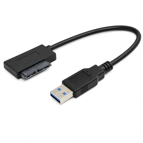Cable Adaptador USB 3.0 a SATA Slimline para Laptop