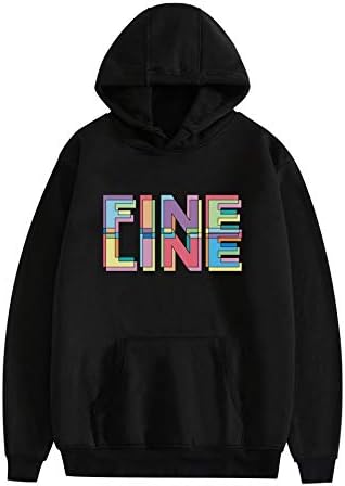 Harry Styles Hoodie Men/women Harajuku FINE LINE Hoodies Casual New Crop Hoodie Fashion Streetwear Sweatshirt Funny Male/female (H,M)