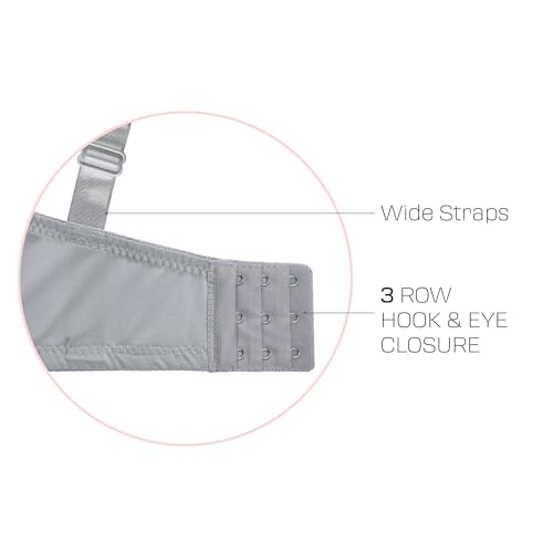 Image of Mamia Women's Basic Plain Bras, Pack of 6
