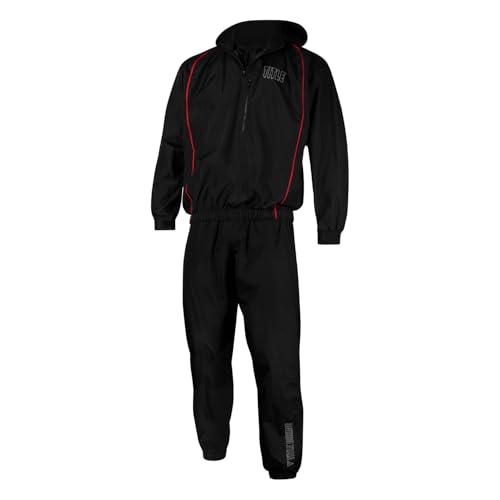 Title Boxing Reign Rubberized Sauna Suit (Black, Small)