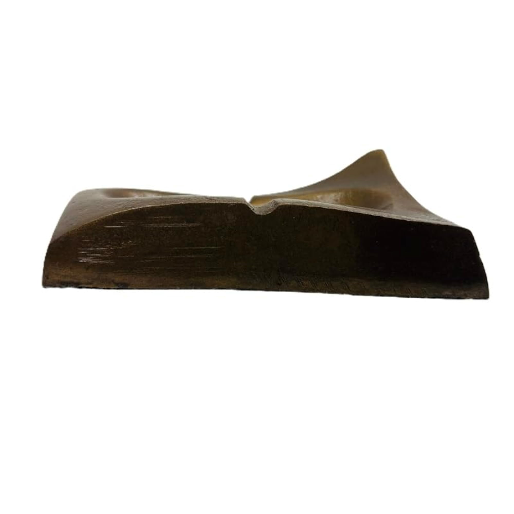 Golden Tableware Ashtray, Hand-built Rich Metal Design