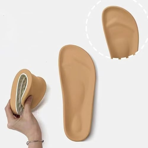 Slippers Women Open Toe Arch Support Platform ls, Adjustable Buckle Beach l Woman Comfort Lightweight Ultra Cushion Slides3