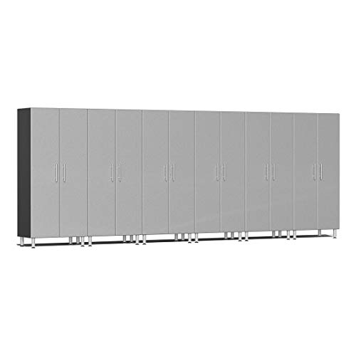 Ulti-Mate UG22660S 6-Piece Tall Garage Cabinet Kit in Stardust Silver Metallic