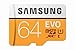 Price comparison product image SAMSUNG Evo 64GB MicroSDXC Class 10 UHS-I Flash Memory