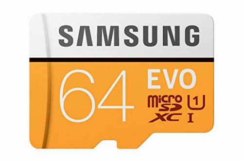 SAMSUNG Evo 64GB MicroSDXC Class 10 UHS-I Flash Memory Card