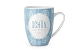 Spülmaschinengeeigenet Lavida Becher für Dich 250 ml, SCHÖN DASS ES DICH GIBT
