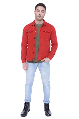 Image of Kuons Avenue Men's Regular Fit Trucker Jacket | Denim Jacket For Men