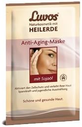 Luvos moisture mask with almond oil pack of 4 cream masks in sachet 8 x 7.5 ml