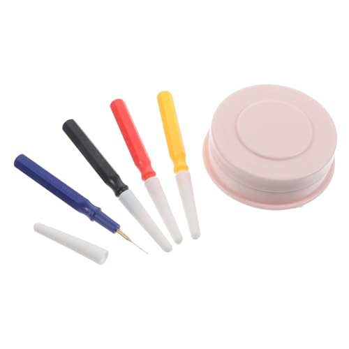 iplusmile Profesional de Plumas Aceitadoras para Relojes Herramientas Portátiles para Reparación de Relojes Puntas Precisas para Lubricación Kit Completo para Relojeros y Bricolaje