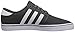 adidas Originals Men's Seeley Running Shoe, Ash Grey/White/Black, 8 M US