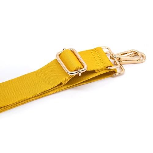 Image of S&loyoe Thickened Solid Color Purse Straps Replacement Crossbody Bag Strap Adjustable Wide Guitar Straps for Handbags 1.5inch