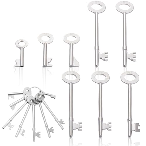 8Pcs Fireman FB Keys Fire Brigade Drop Key Set - FB FB1 FB2 FB4 FB11 FB14