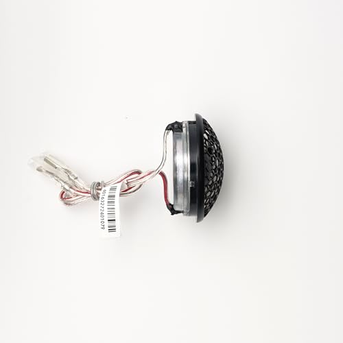 Hertz C 26 Auto-Hochtöner mit Tetolon-Kalotte, 120W Spitzenleistung, 23 kHz Frequenzgang, 26 mm Durchmesser, Neodym-Magnet, Frequenzweiche für OEM-Upgrade, Schwarz